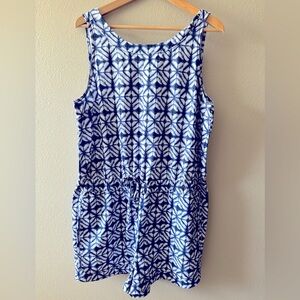 Athleta Ikat Romper, XL